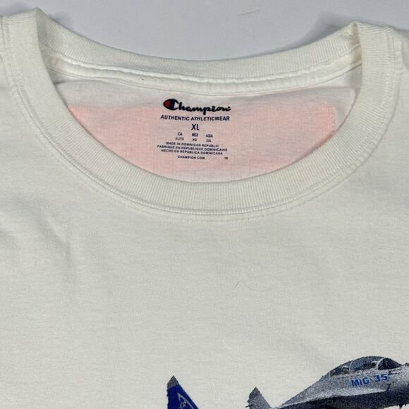 Champion x Virgil Abloh Off-White MCA Figures of Speech Graphic T-Shirt Men’s XL - Picture 6 of 8